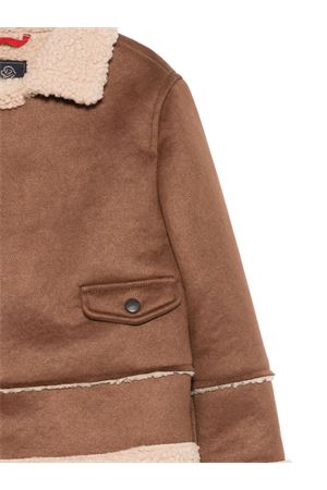 giubbotto in poliestere beige FAY KIDS | FX2Q47H0066322BG